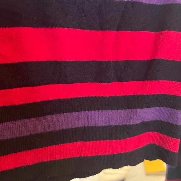 BCBGeneration Cropped Multi-Striped sweater, XS - Picture 3 of 7